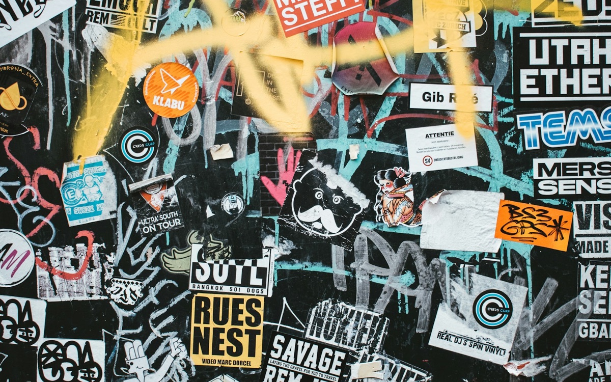 Foto bij Graffiti op doek of houten panelen