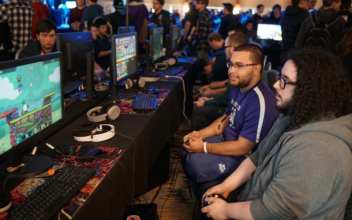 Foto bij Esports of game-toernooi op kleine schaal