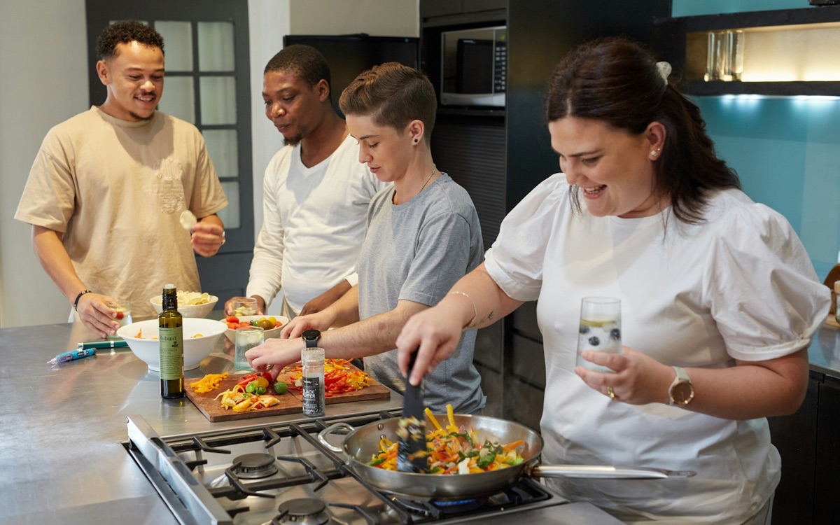 Foto bij Samen koken – wereldkeuken