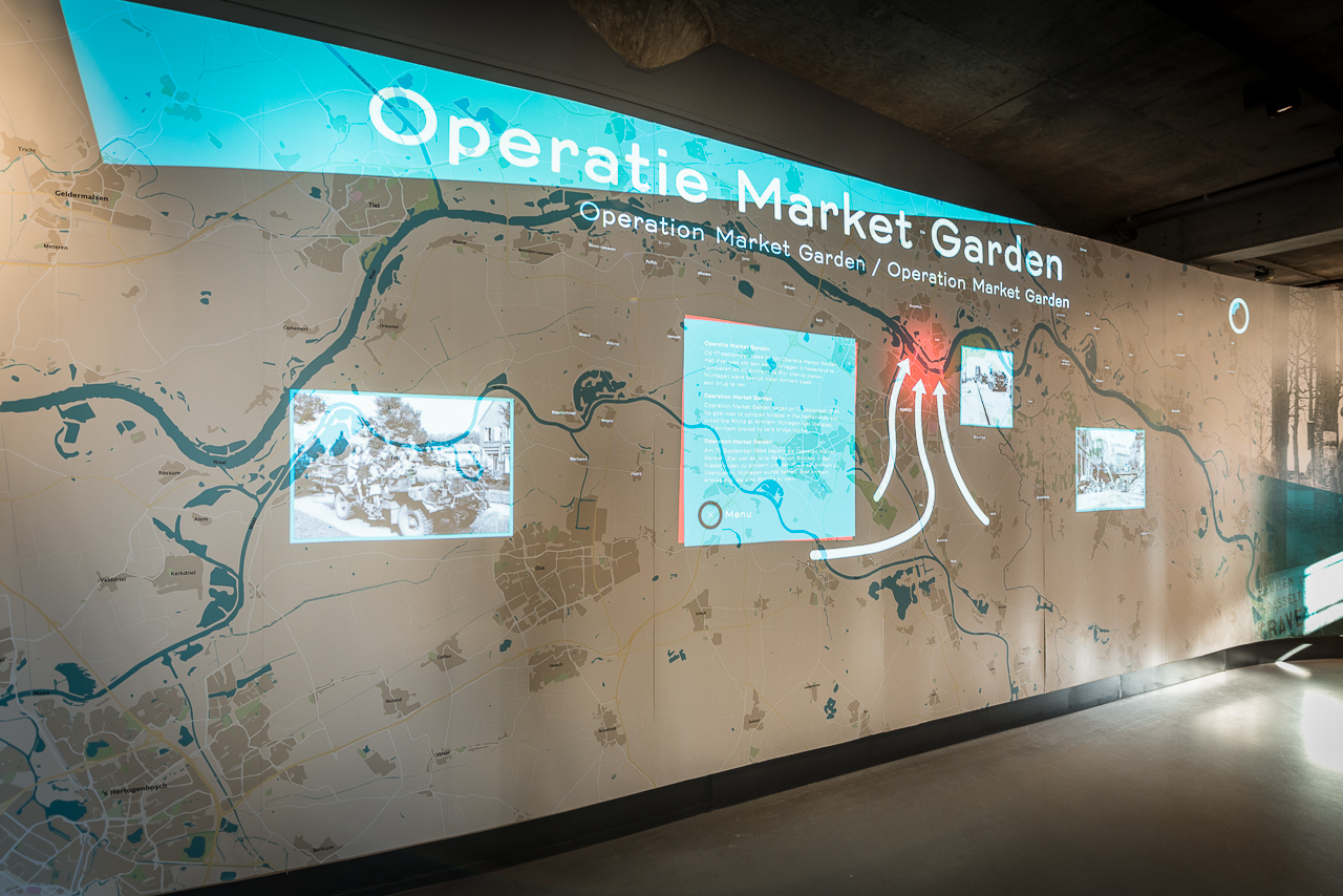 Foto bij Infocentrum WO2 Nijmegen